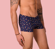 XS/S SMU Mens Hipster Underwear Flower Print 43115 MX123