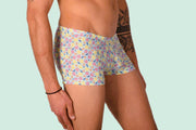 XS/S SMU Mens Hipster Underwear Mint Print 43114 MX128