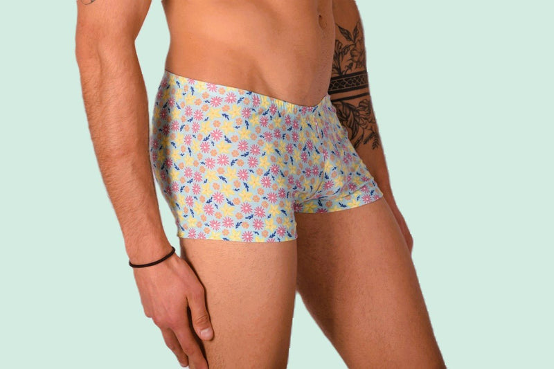 XS/S SMU Mens Hipster Underwear Mint Print 43114 MX128