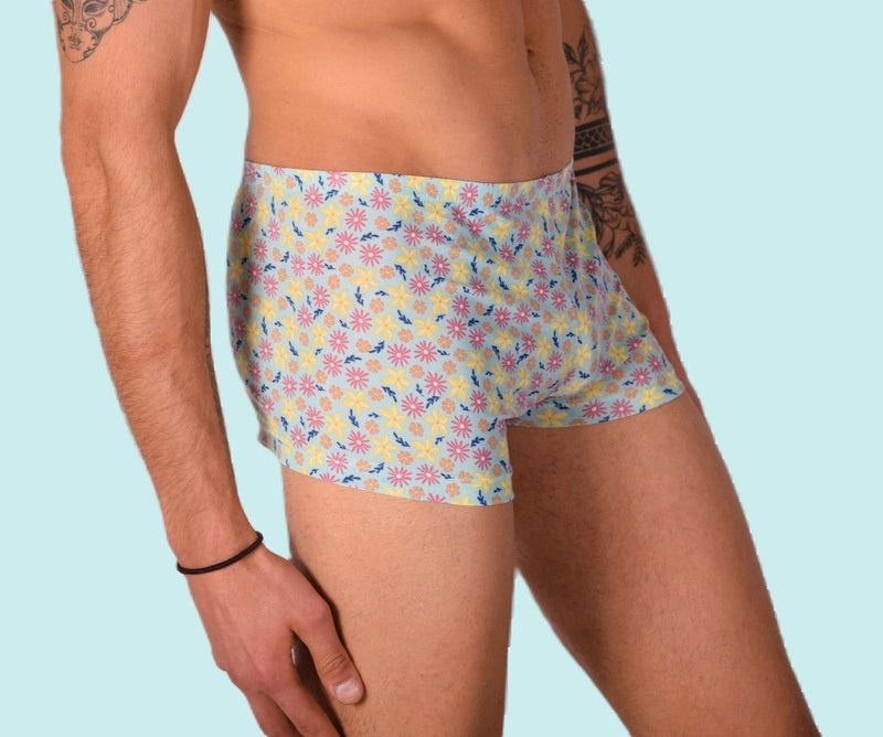 XS/S SMU Mens Hipster Underwear Mint Print 43114 MX124