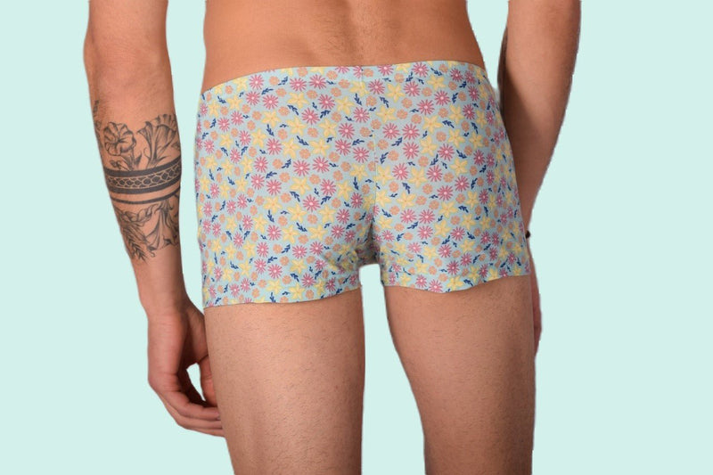 XS/S SMU Mens Hipster Underwear Mint Print 43114 MX127