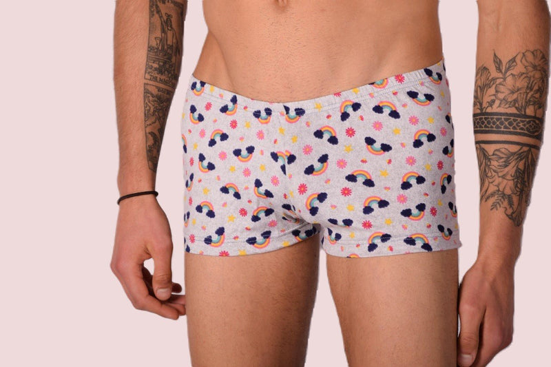 XS/S SMU Mens Hipster Underwear Rainbow 43104 MX125
