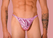 XS/S SMU Mens Hot Pink Flash Thong 33412 MX111