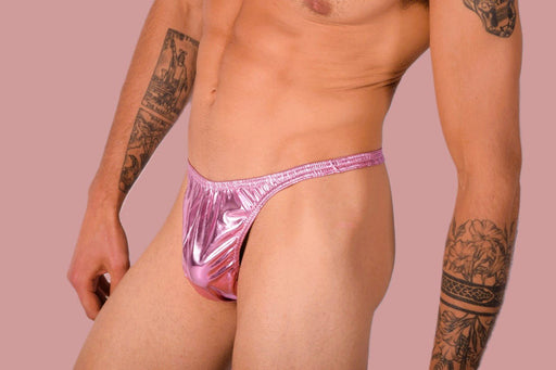 XS/S SMU Mens Hot Pink Flash Thong 33412 MX112