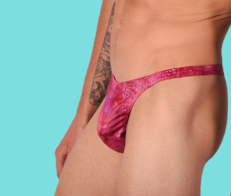 XS/S SMU Mens Swim Tanning and walk around Flash thong 33381 MX112