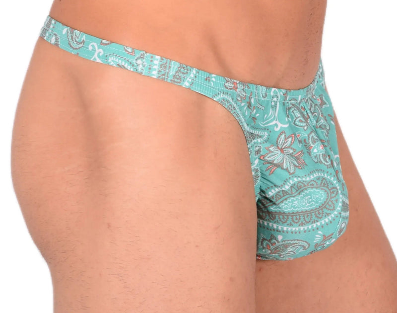 XS/S SMU Sensual Green Thong 33526 MX134