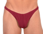 XS/S SMU Sexy Red Wine Thong 33516 MX135