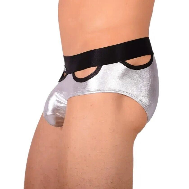 XS/S SMU Sexy Silver Brief MX20 341055