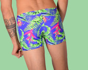XS/S SMU Swim Hipster Underwear Plants 43149 MX124