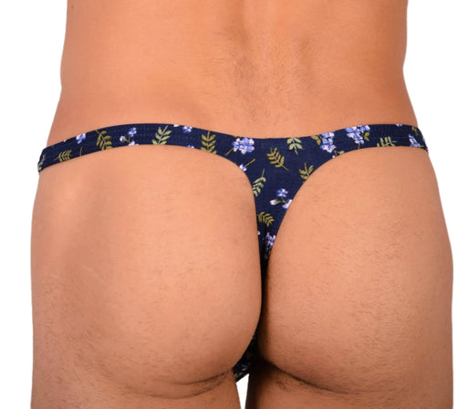 XS/S SMU Tanning Walking around Floral Thong MX19 340402