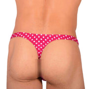 XS/S SMU Tanning Walking around Pink Thong MX19 340494