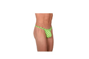 XS/S SMU Thong Lime Dots 34162 MX214
