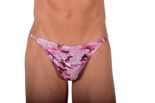 XS/S SMU Thong Rhinestones Flash 28'' 30'' Waist MX10 1005911