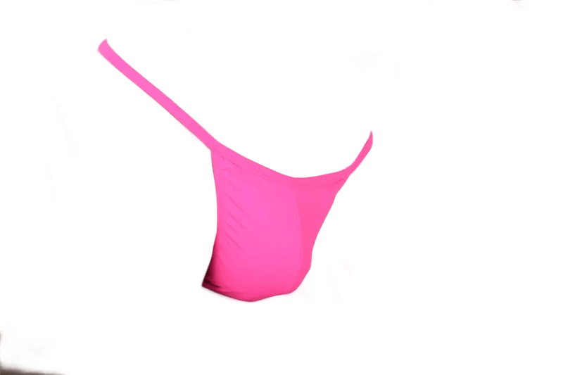 XS/S SMU Thong Rhinestones Pink 28'' 30'' Waist SX 1006603