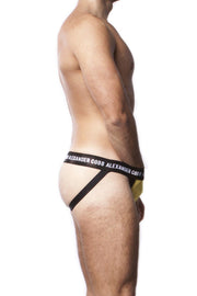 ALEXANDER COBB Jockstrap Transparent Fully Breathable Candy Pink Jock - SexyMenUnderwear.com