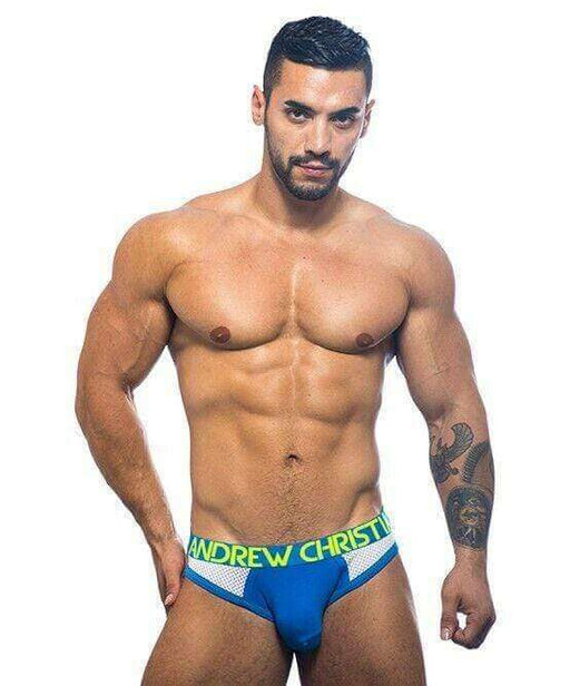 Andrew Christian Andrew Christian Jocks Trophy Boy Active Jockstrap Mesh Electric 90917 10