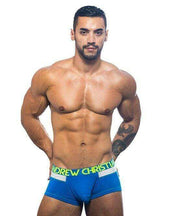 Andrew Christian Boxer Homme Trophy Boy Active Neon Mesh Boxers Blue 90916 19 - SexyMenUnderwear.com
