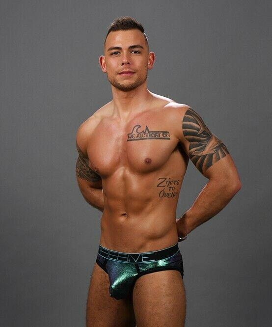 Andrew Christian Brief Back Entry Massive Annaconda Eclipse Mesh Slips 91278 7 - SexyMenUnderwear.com