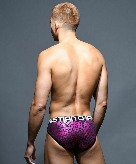 Andrew Christian Brief Posh Leopard Fashion Briefs 92146 37 - SexyMenUnderwear.com