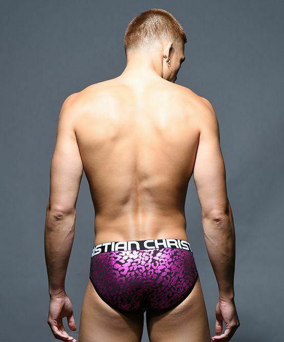 Andrew Christian Brief Posh Leopard Fashion Briefs 92146 37 - SexyMenUnderwear.com