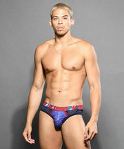 Andrew Christian Brief Vibe Sport Mesh Briefs Navy 92322 52 - SexyMenUnderwear.com