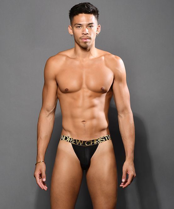 ANDREW CHRISTIAN Happy Modal Jockstrap Luxurious Rayon Jock 92777 56 - SexyMenUnderwear.com