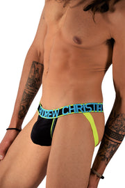 Andrew Christian Jock CoolFlex Active Show-it Jockstrap Black 91000 12 - SexyMenUnderwear.com