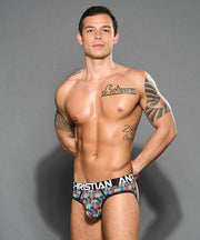 Andrew Christian Jock Disco Palms Frame Jockstrap Almost Naked Pouch 91946 24 - SexyMenUnderwear.com