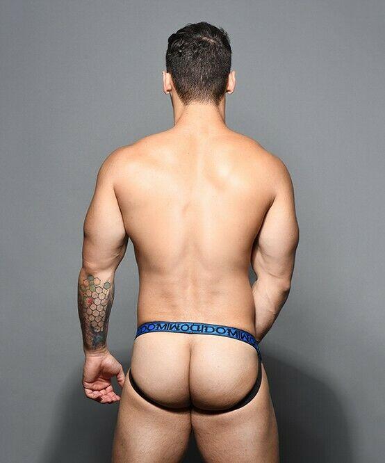 Andrew Christian Jock Dom Ring Jockstrap Hyper-Masc Double-Mesh Royal 91610 50 - SexyMenUnderwear.com