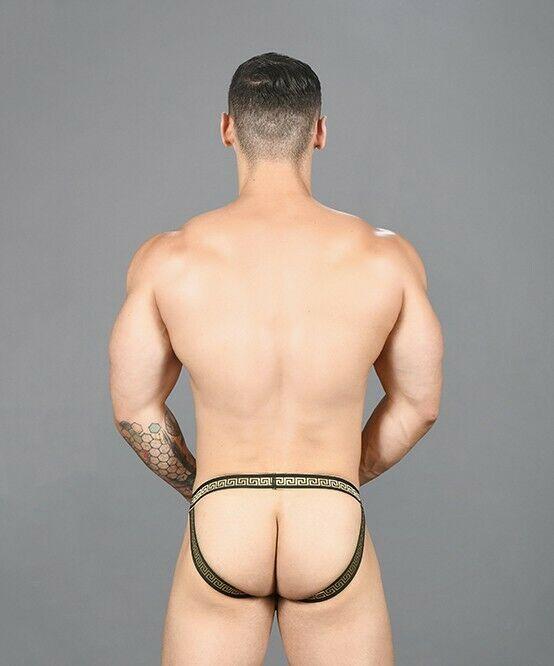 Andrew Christian Jock Massive Animal Attraction Jockstrap Gold 91472 2 - SexyMenUnderwear.com