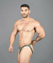Andrew Christian Jock Massive Animal Attraction Jockstrap Gold 91472 2 - SexyMenUnderwear.com
