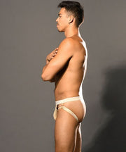 Andrew Christian Jock Massive Ring Jock-Combo Luxurious Nude Jockstraps 92676 - SexyMenUnderwear.com