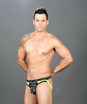 Andrew Christian Jock Neon Paradise Mesh Herren Jockstrap 91412 33 - SexyMenUnderwear.com