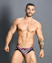 Andrew Christian Jock Physical Jockstrap W/ Almost Naked Pink Striped 91145 38 - SexyMenUnderwear.com