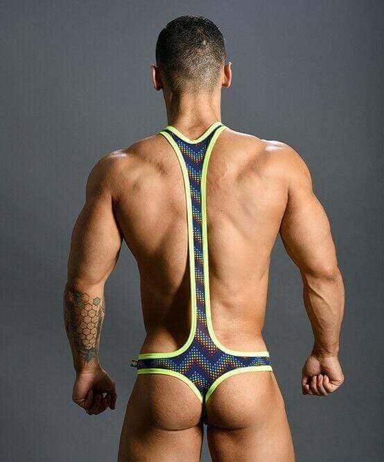 Andrew Christian Singlet Pride Electro Star One-Piece Slingstring kit 91055 12 - SexyMenUnderwear.com