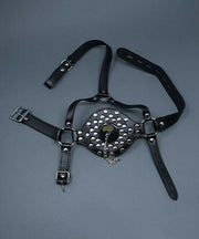 ANDREW CHRISTIAN Trophy Boy Studded Mouth Gag w/ Hole & Plug 43 - SexyMenUnderwear.com