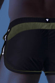 Beach Guard Swimwear MASKULO Swim-Short Tear-Proof Contrast Mesh SW0802-91 32 - SexyMenUnderwear.com