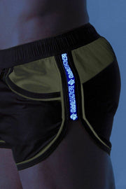 Beach Guard Swimwear MASKULO Swim-Short Tear-Proof Contrast Mesh SW0802-91 32 - SexyMenUnderwear.com