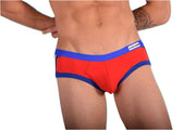 Boxer Briefs Modus Vivendi Brief SURREAL Fashion Slip Blue 12712 10 - SexyMenUnderwear.com