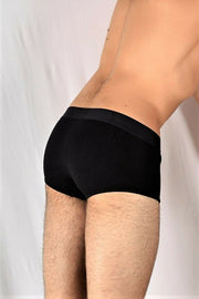 Boxer TOF PARIS Cotton ALPHA Bi-Stretch Jersey Black 37 - SexyMenUnderwear.com