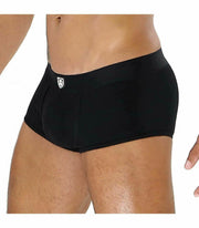 Boxer TOF PARIS Cotton ALPHA Bi-Stretch Jersey Black 37 - SexyMenUnderwear.com