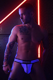 BREEDWELL Jockstrap EXPOSER Sexy Sheer Mesh Jock White 1 - SexyMenUnderwear.com