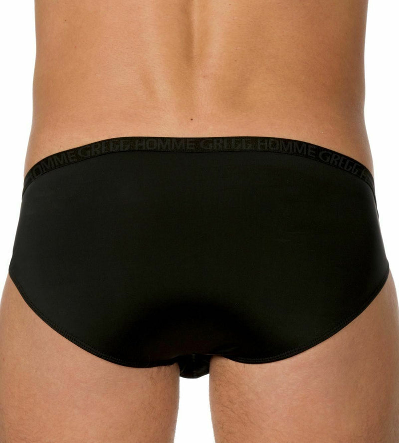 Brief by Gregg Homme Pimp Briefs Sensual XXX BLACK 96603 161 - SexyMenUnderwear.com