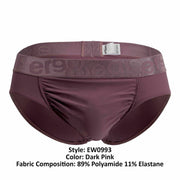 Brief ErgoWear Feel XV Unique Lift Effect Extra Room Pouch Marsala 0993 26 - SexyMenUnderwear.com