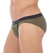 Brief Gregg Homme Torridz Hyper-Stretch Briefs Khaki 87423 10 - SexyMenUnderwear.com