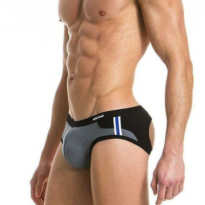 Brief-Jocks Combo Modus Vivendi SURREAL Back Less Black 12711 10 - SexyMenUnderwear.com