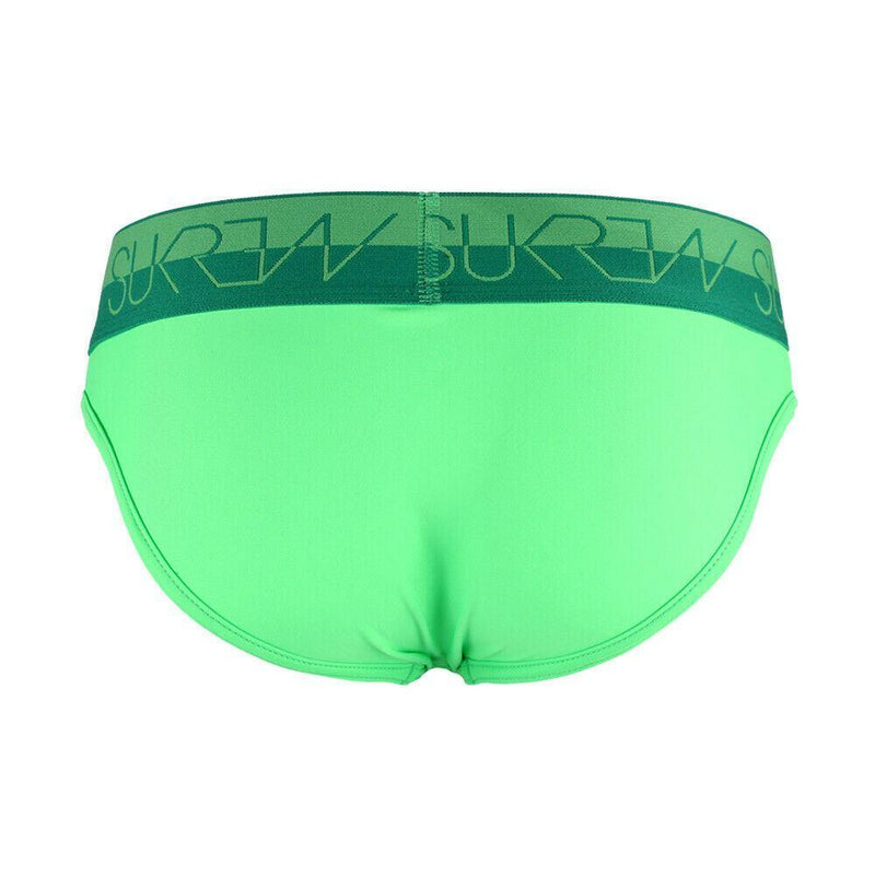 Brief SUKREW SELBY Versatile Staple Soft Cotton Briefs Green 4 - SexyMenUnderwear.com