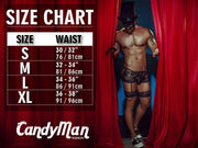 CandyMan Mens Underwear Sailor Costume OutFit Mens Kits Navy Captain 9557 4 - SexyMenUnderwear.com
