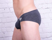 Clever Brief Beats Latin Slips Dark Grey 5026 6 - SexyMenUnderwear.com
