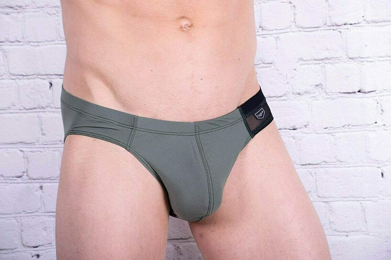 Clever Brief FreeDom Low Rise Briefs Green 5028 6 - SexyMenUnderwear.com